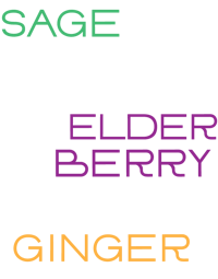 sage elderberry ginger